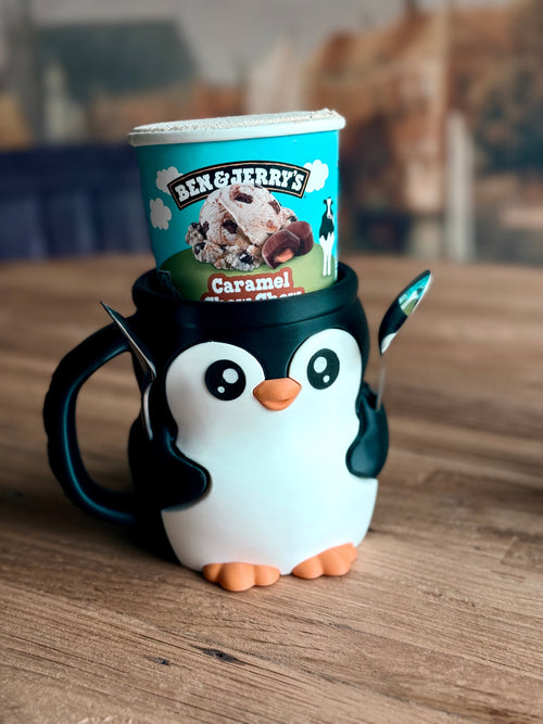 Pinguin ijsbekerhouder