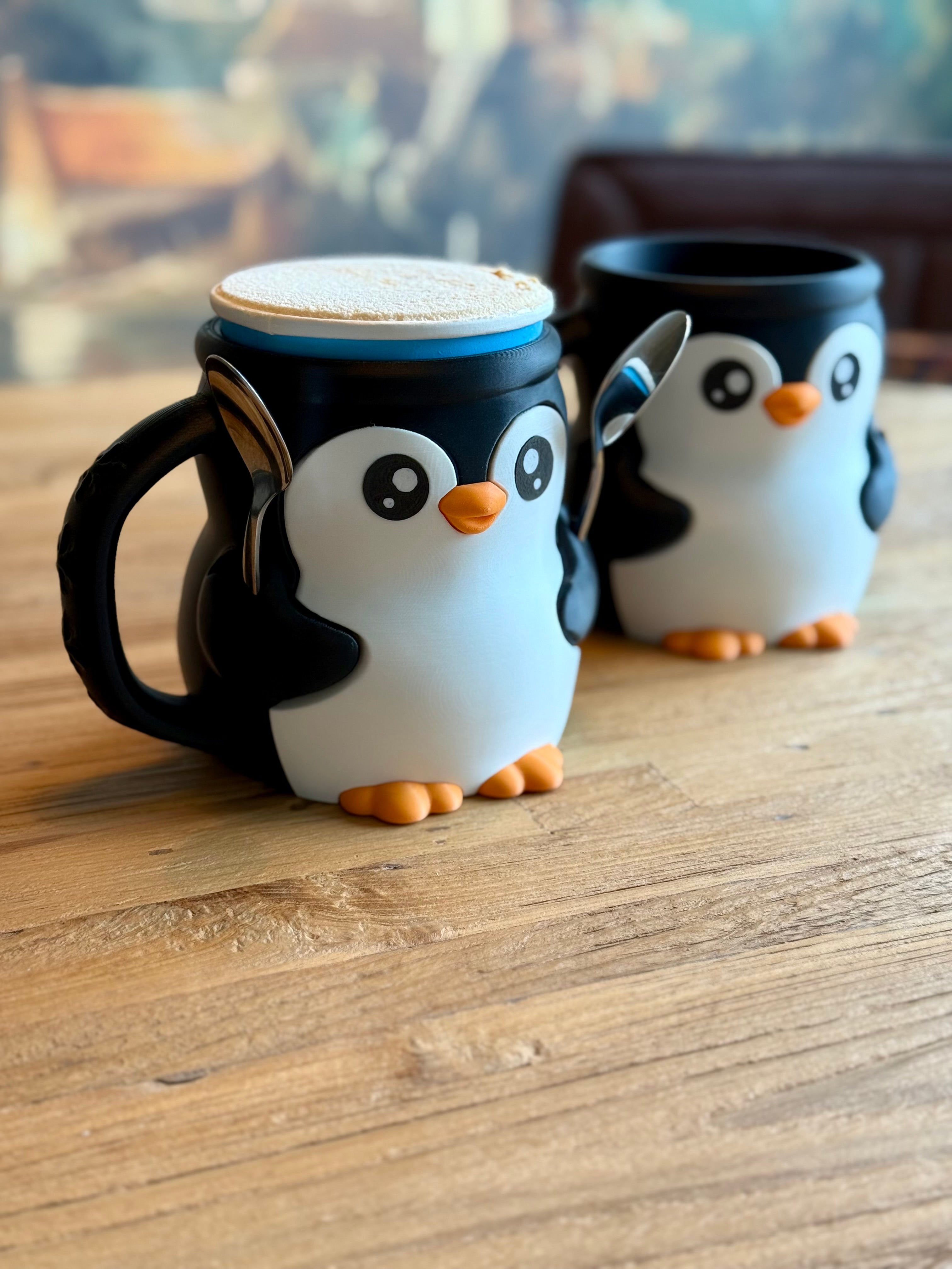 Pinguin ijsbekerhouder