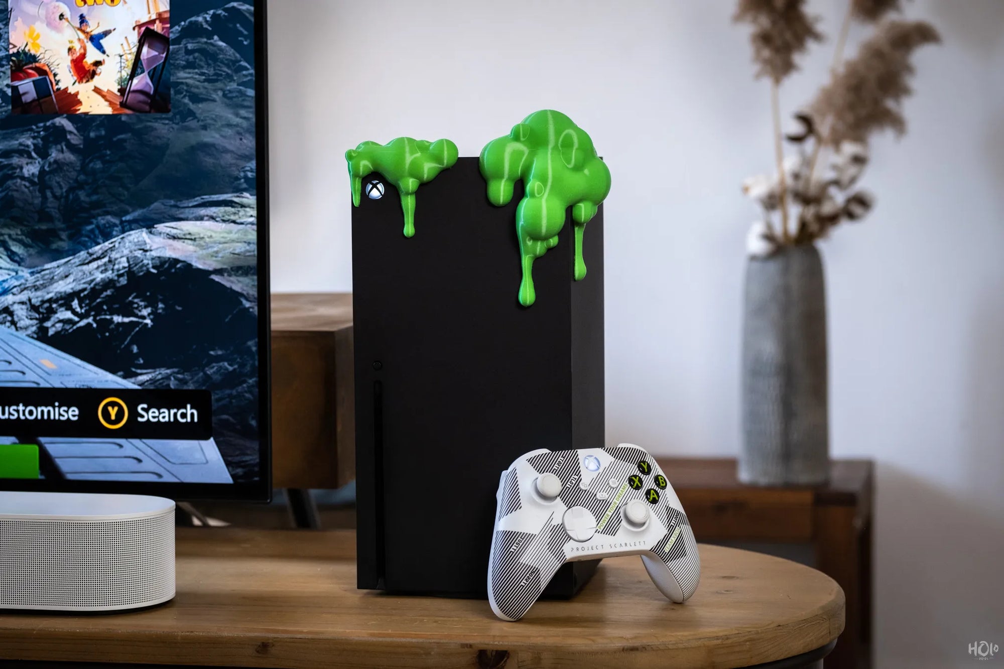 Xbox Series X Slime Decor